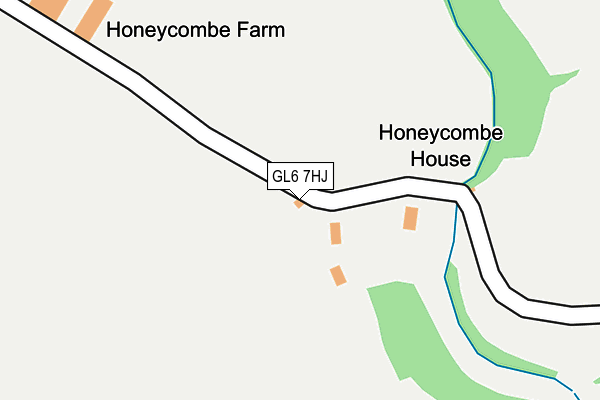 GL6 7HJ map - OS OpenMap – Local (Ordnance Survey)