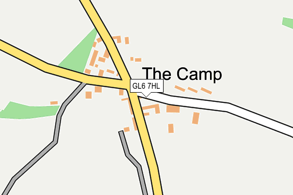 GL6 7HL map - OS OpenMap – Local (Ordnance Survey)