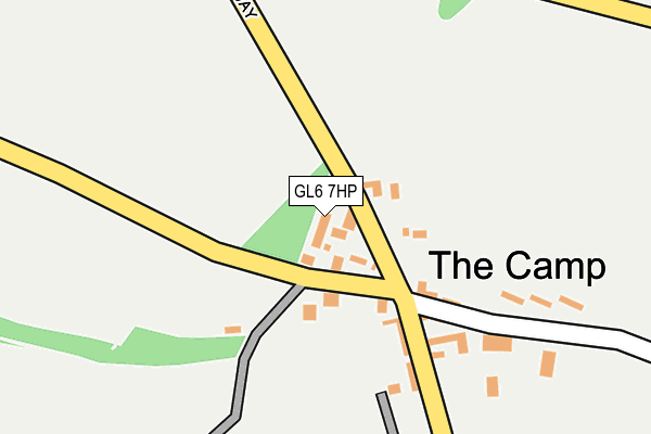 GL6 7HP map - OS OpenMap – Local (Ordnance Survey)