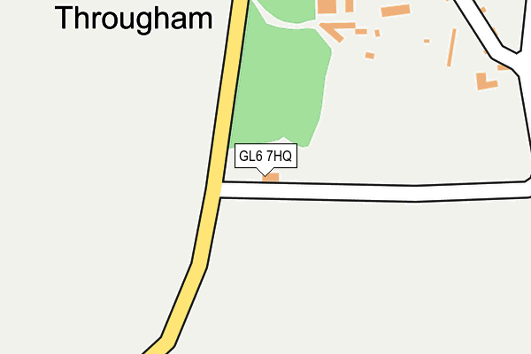 GL6 7HQ map - OS OpenMap – Local (Ordnance Survey)