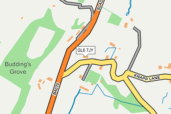 GL6 7JY map - OS OpenMap – Local (Ordnance Survey)