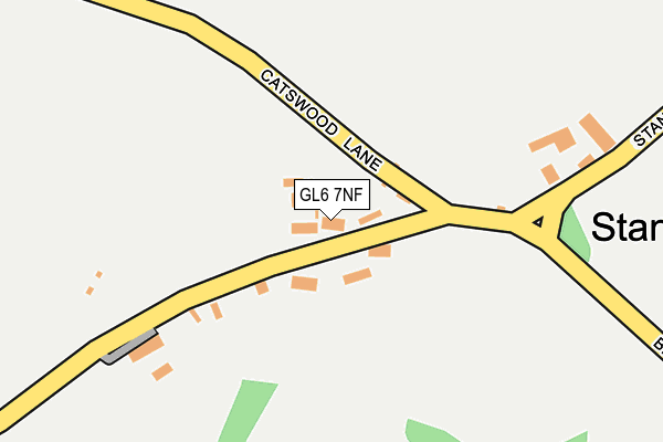GL6 7NF map - OS OpenMap – Local (Ordnance Survey)