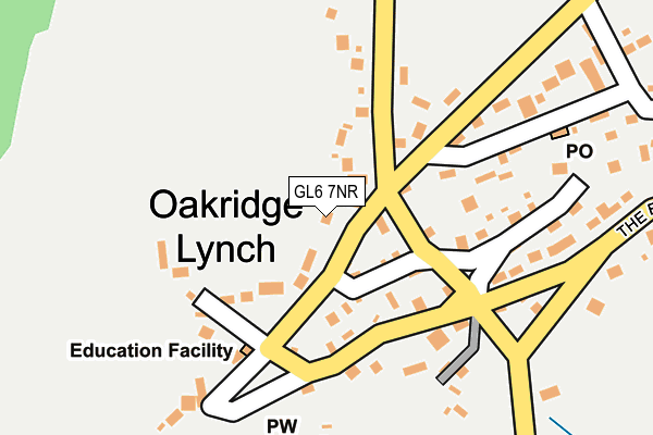 GL6 7NR map - OS OpenMap – Local (Ordnance Survey)