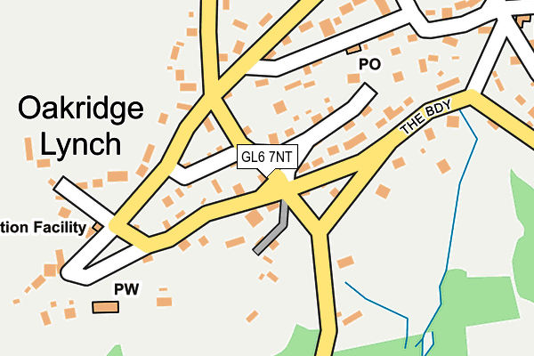 GL6 7NT map - OS OpenMap – Local (Ordnance Survey)