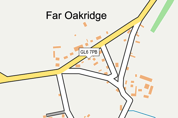 GL6 7PB map - OS OpenMap – Local (Ordnance Survey)