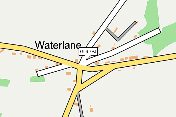 GL6 7PJ map - OS OpenMap – Local (Ordnance Survey)