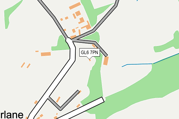 GL6 7PN map - OS OpenMap – Local (Ordnance Survey)