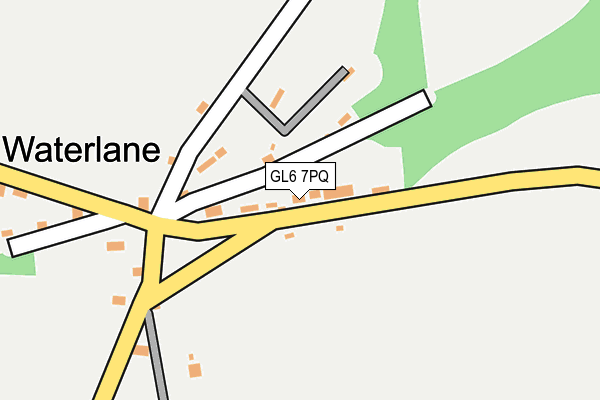 GL6 7PQ map - OS OpenMap – Local (Ordnance Survey)