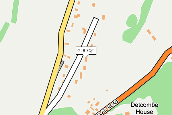 GL6 7QT map - OS OpenMap – Local (Ordnance Survey)
