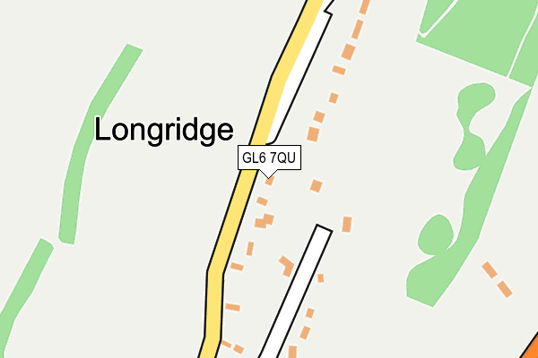 GL6 7QU map - OS OpenMap – Local (Ordnance Survey)