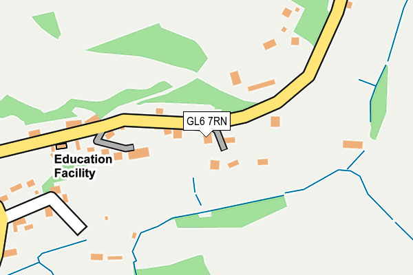 GL6 7RN map - OS OpenMap – Local (Ordnance Survey)