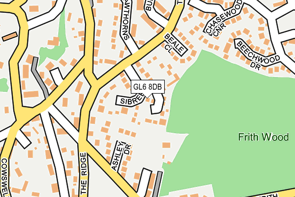 Map of EASY TECHNICAL SERVICES LTD at local scale