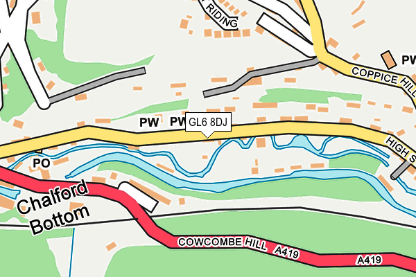 Map of PIP GILROY CONSULTING LTD at local scale