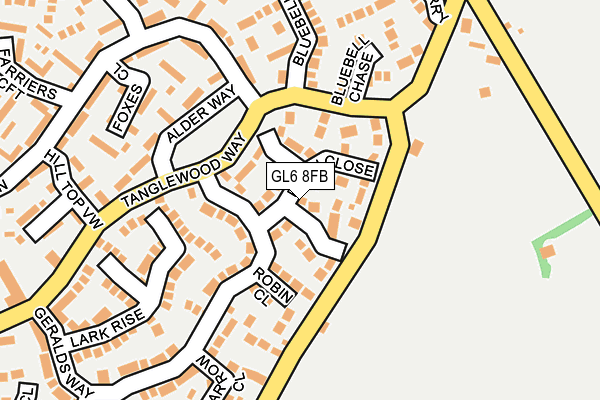 Map of L. BUTLER PLUMBING AND HEATING LTD at local scale