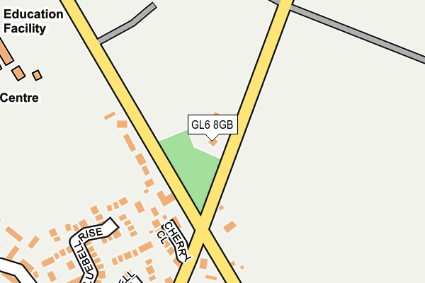 GL6 8GB map - OS OpenMap – Local (Ordnance Survey)