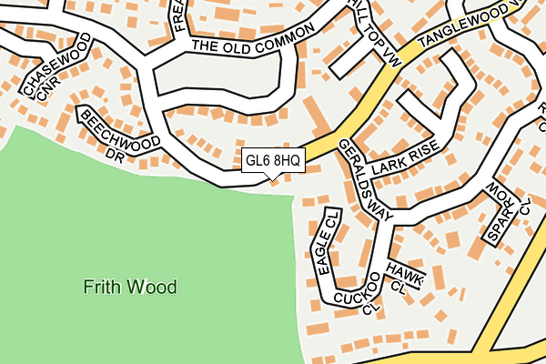 Map of DATTUM LIMITED at local scale