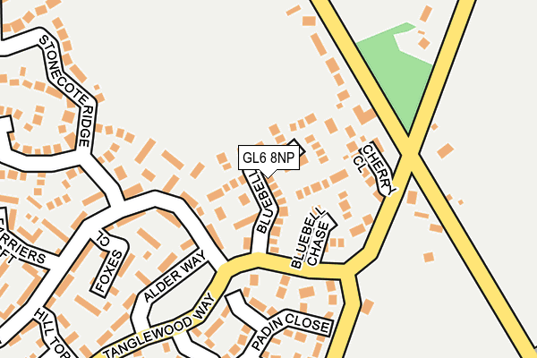 GL6 8NP map - OS OpenMap – Local (Ordnance Survey)