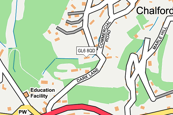 Map of ABODE CLEARANCES LIMITED at local scale