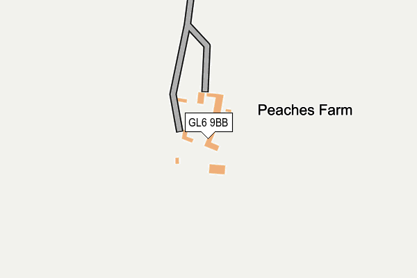 GL6 9BB map - OS OpenMap – Local (Ordnance Survey)
