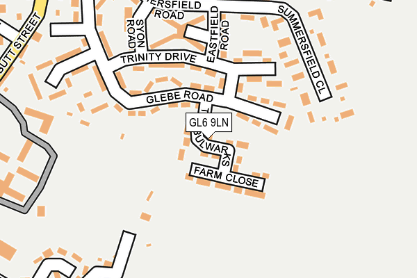 GL6 9LN map - OS OpenMap – Local (Ordnance Survey)