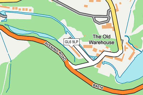 GL6 9LP map - OS OpenMap – Local (Ordnance Survey)