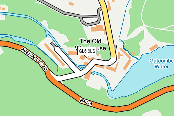 GL6 9LS map - OS OpenMap – Local (Ordnance Survey)