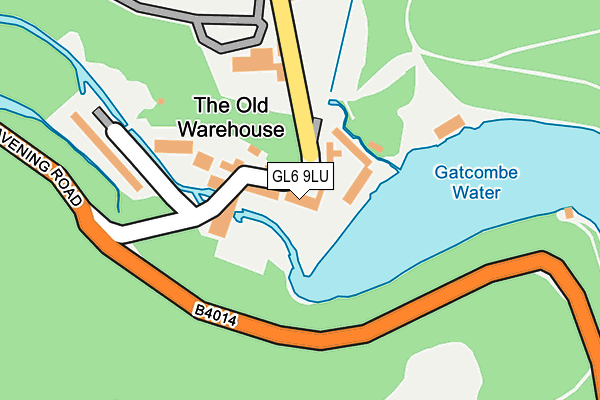 GL6 9LU map - OS OpenMap – Local (Ordnance Survey)