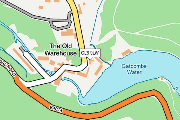 GL6 9LW map - OS OpenMap – Local (Ordnance Survey)