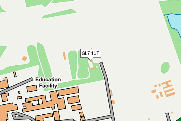 GL7 1UT map - OS OpenMap – Local (Ordnance Survey)