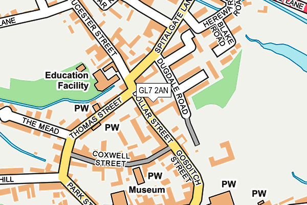 Map of LOVELOCKS POLO STUD LTD at local scale