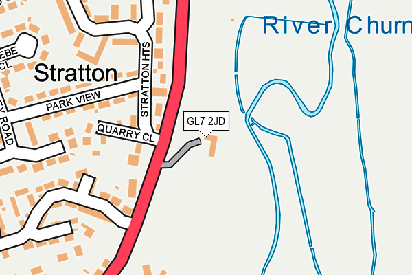 Map of DUKELANE LIMITED at local scale
