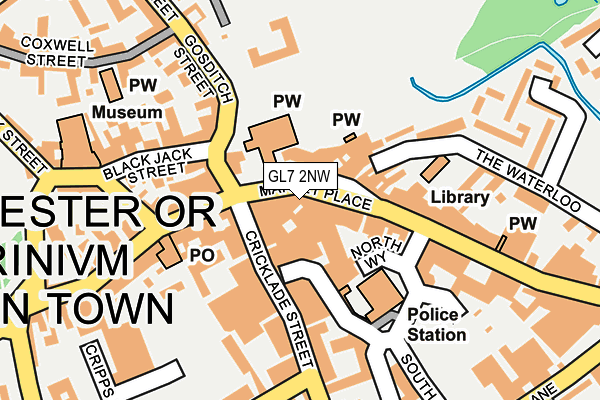 Map of COTSWOLD SMILE LTD at local scale