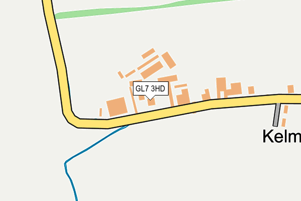 GL7 3HD map - OS OpenMap – Local (Ordnance Survey)