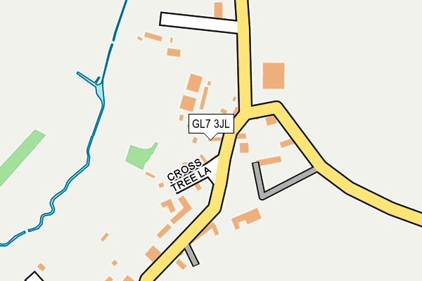 GL7 3JL map - OS OpenMap – Local (Ordnance Survey)