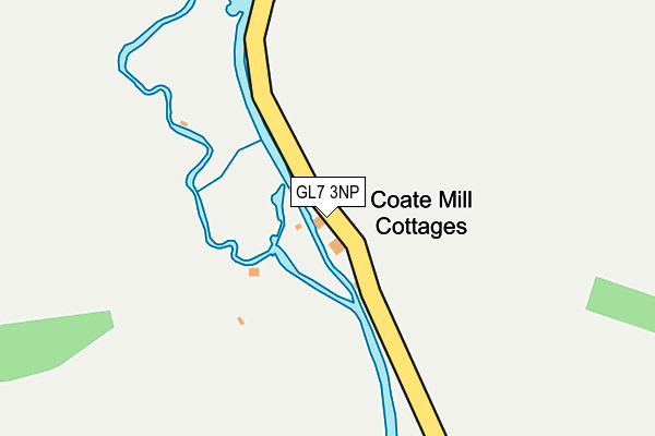 GL7 3NP map - OS OpenMap – Local (Ordnance Survey)