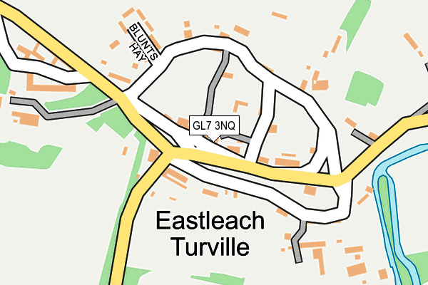 GL7 3NQ map - OS OpenMap – Local (Ordnance Survey)
