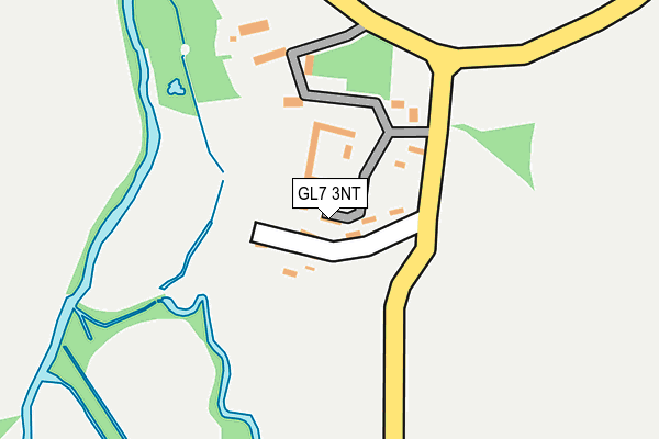 GL7 3NT map - OS OpenMap – Local (Ordnance Survey)