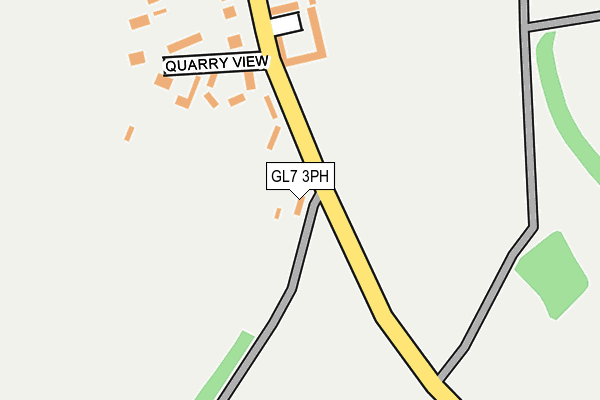 GL7 3PH map - OS OpenMap – Local (Ordnance Survey)