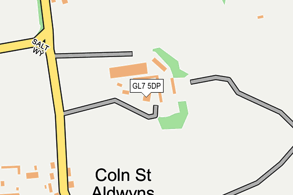 GL7 5DP map - OS OpenMap – Local (Ordnance Survey)