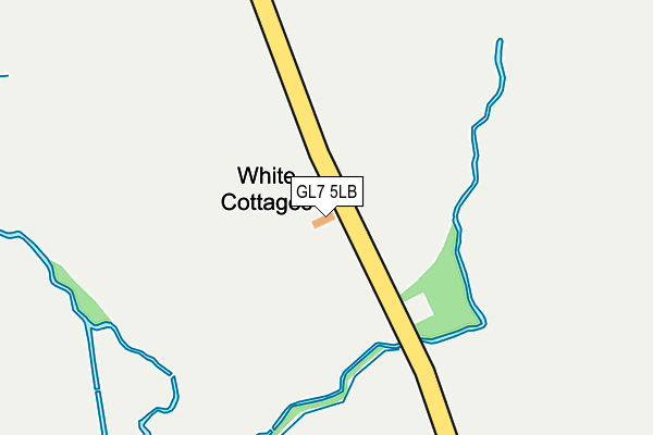 GL7 5LB map - OS OpenMap – Local (Ordnance Survey)