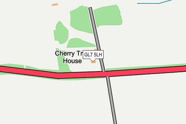 GL7 5LH map - OS OpenMap – Local (Ordnance Survey)