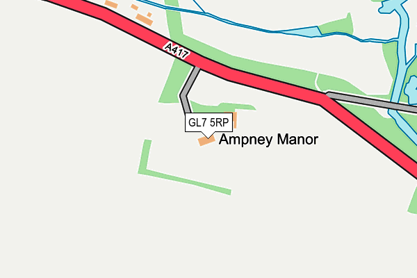 GL7 5RP map - OS OpenMap – Local (Ordnance Survey)