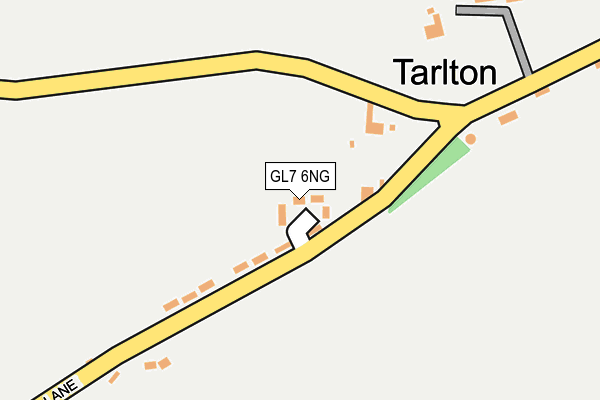 GL7 6NG map - OS OpenMap – Local (Ordnance Survey)