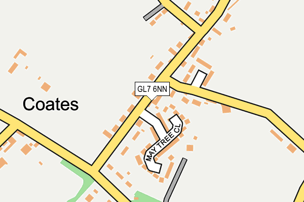 GL7 6NN map - OS OpenMap – Local (Ordnance Survey)