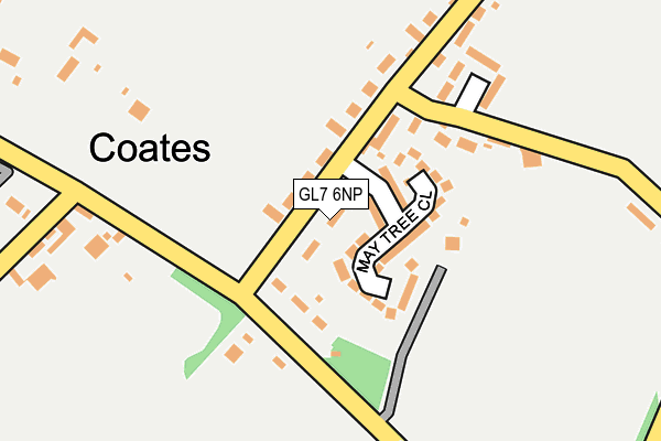 GL7 6NP map - OS OpenMap – Local (Ordnance Survey)