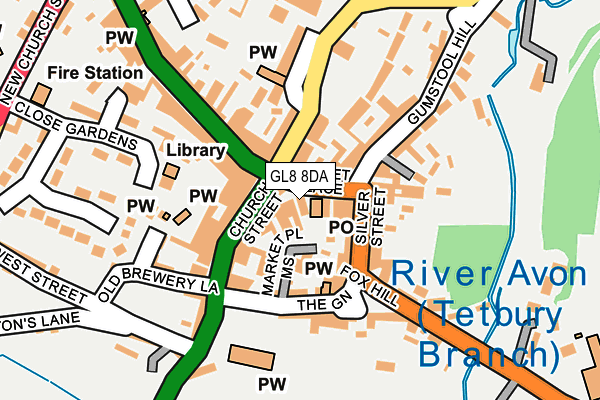 Map of BELGRAVE DENTAL LIMITED at local scale