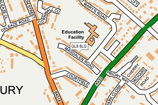Map of ATLEY CONSTRUCTION LTD at local scale