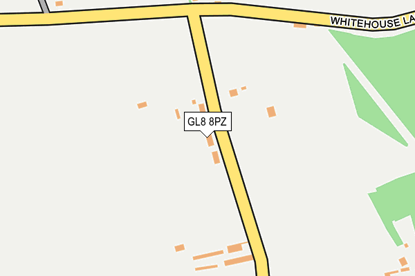 GL8 8PZ map - OS OpenMap – Local (Ordnance Survey)