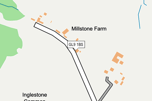 GL9 1BS map - OS OpenMap – Local (Ordnance Survey)