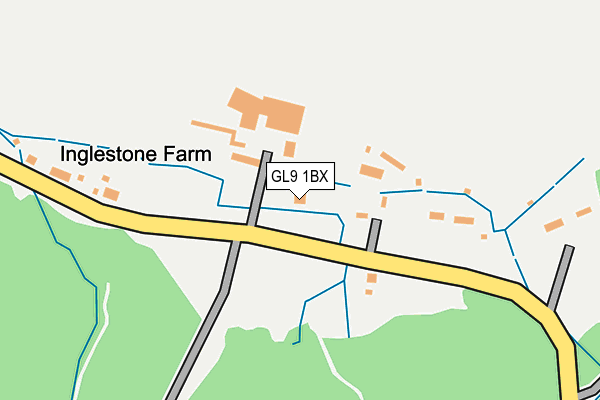 GL9 1BX map - OS OpenMap – Local (Ordnance Survey)